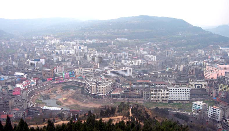 剑州古城全景 剑州古城全景