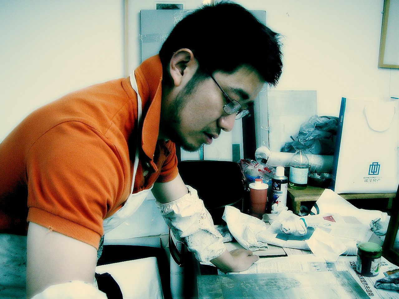 工作中 工作中