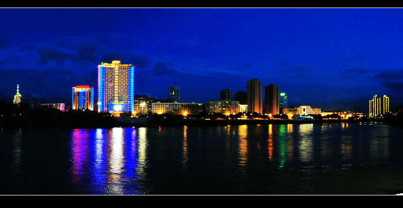 燕江夜景 燕江夜景