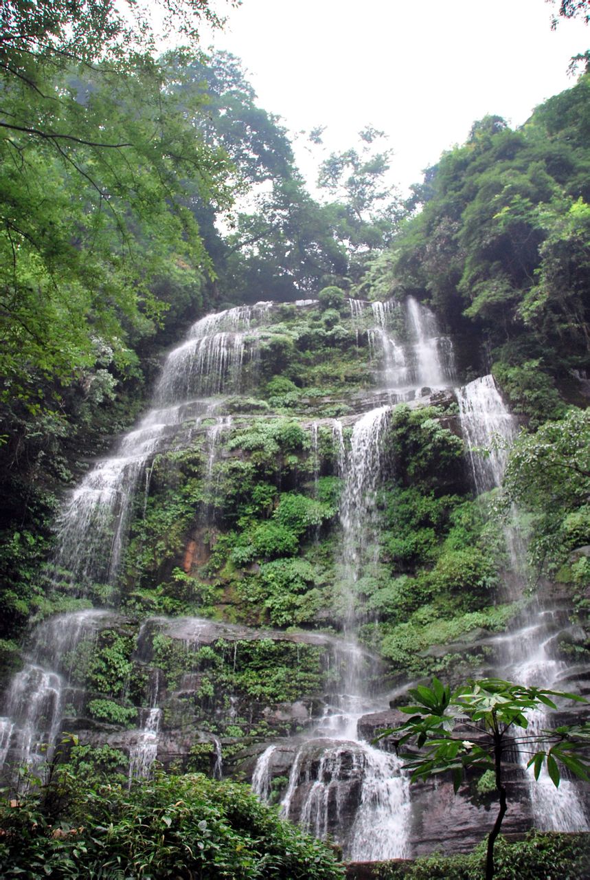 天台山长虹瀑布 天台山长虹瀑布