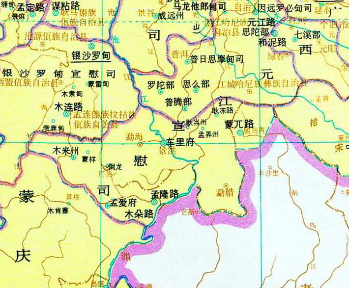 元代车里府 元代车里府