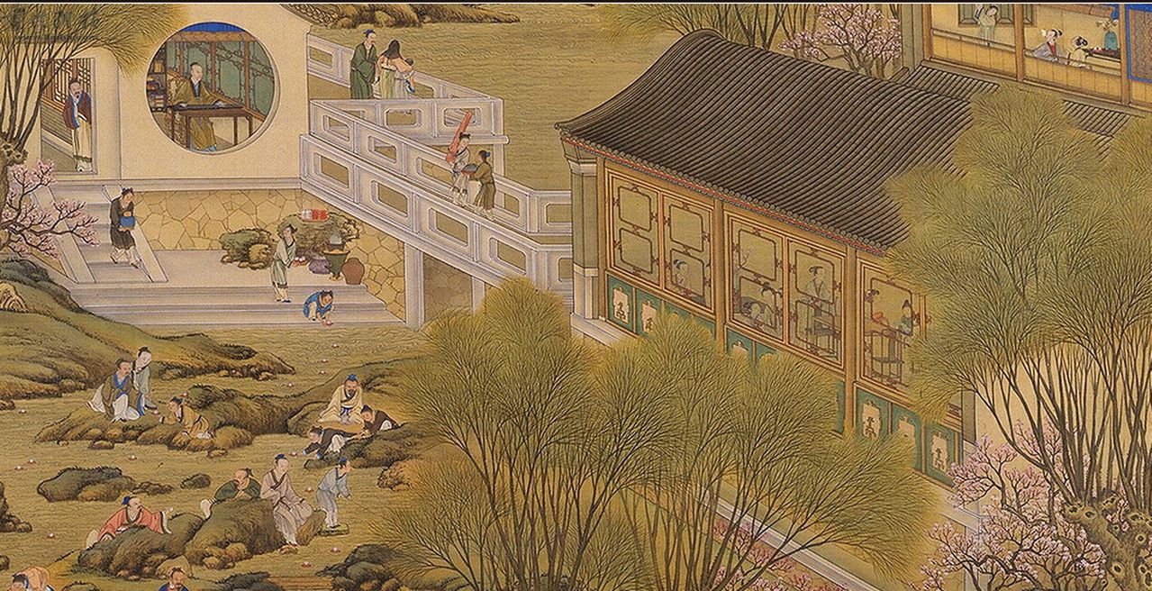 雍正行乐图