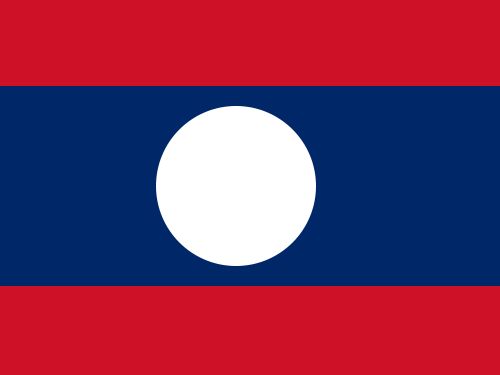 寮国的国旗 寮国的国旗
