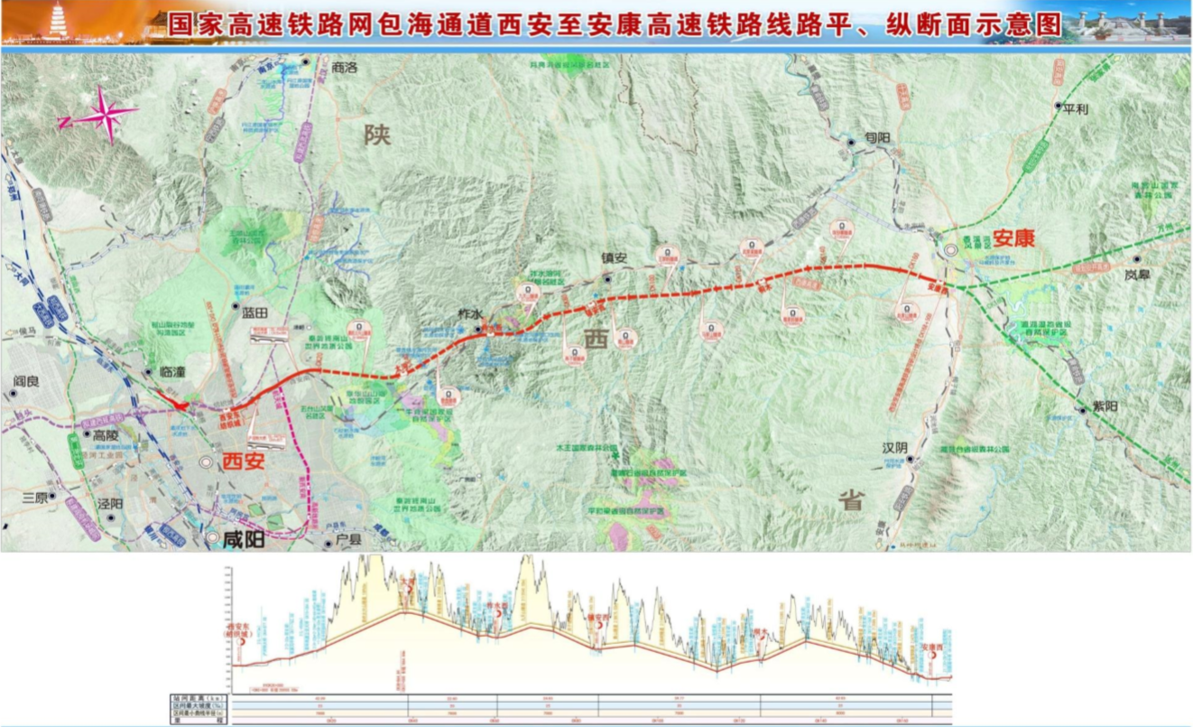 西康高铁 西康高铁