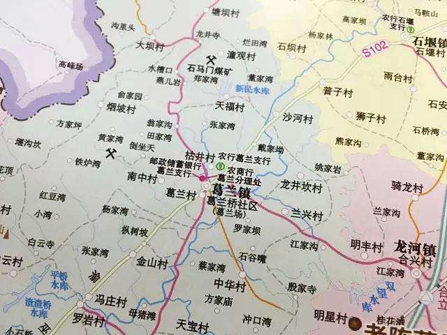 葛兰镇地图 葛兰镇地图