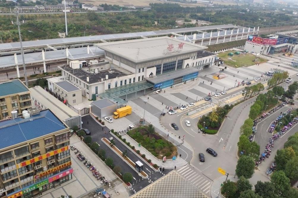 苍南站航拍图 苍南站航拍图