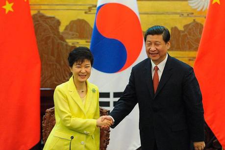 与韩国总统会晤 与韩国总统会晤