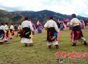 芒康弦子舞 芒康弦子舞