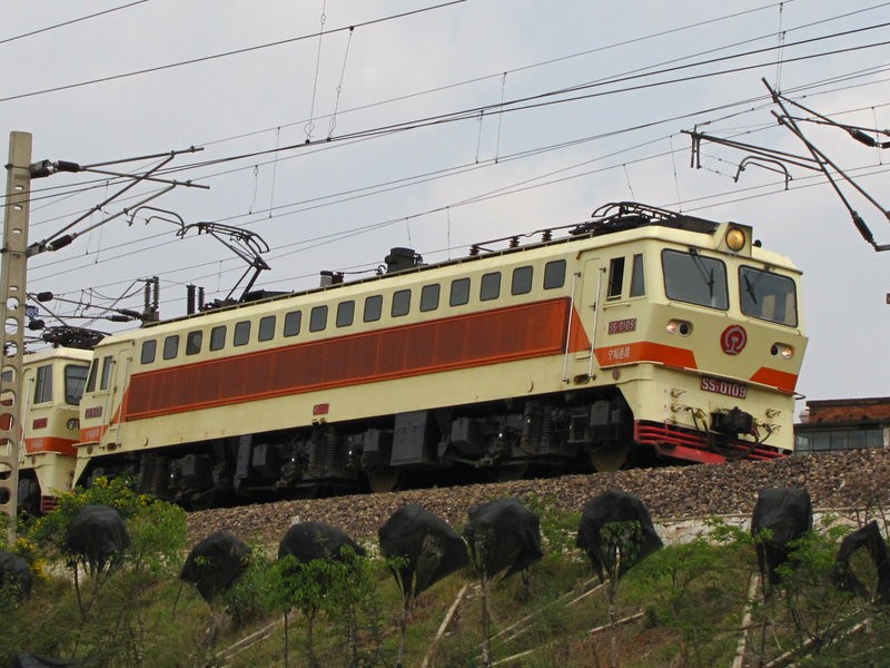 韶山7型0109号机车 韶山7型0109号机车