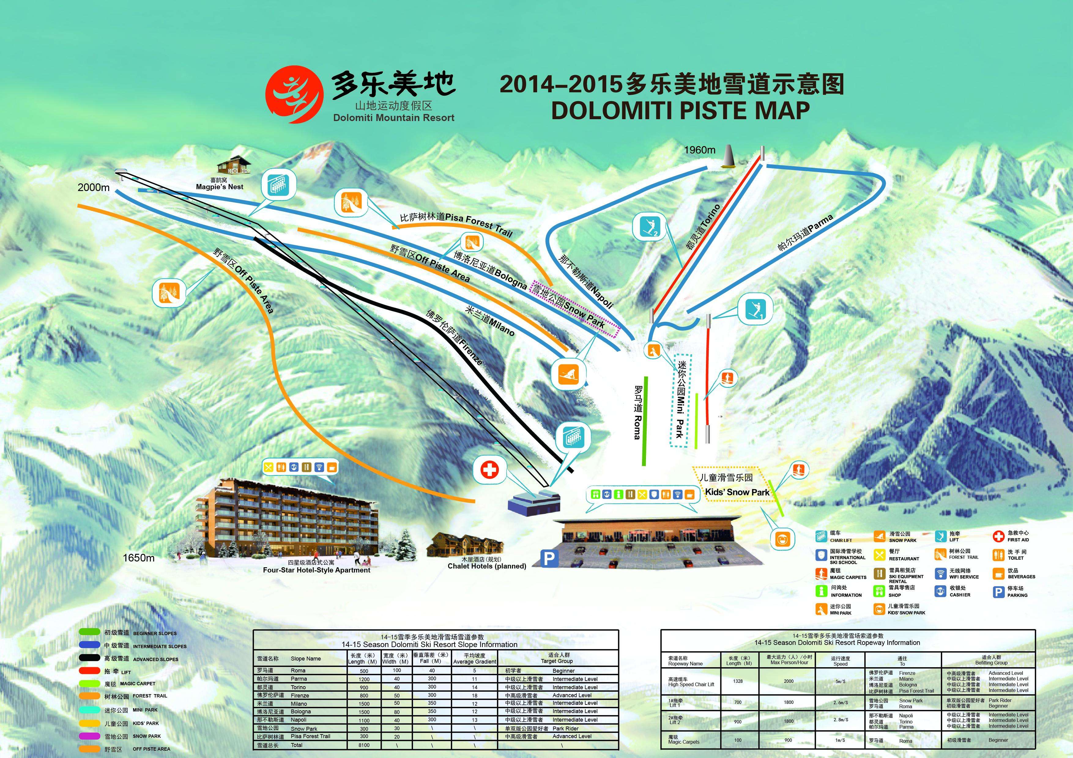 多乐美地滑雪场 多乐美地滑雪场