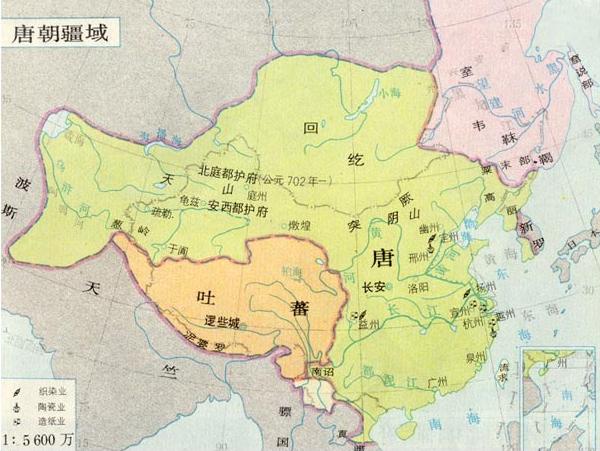 唐朝疆域 唐朝疆域