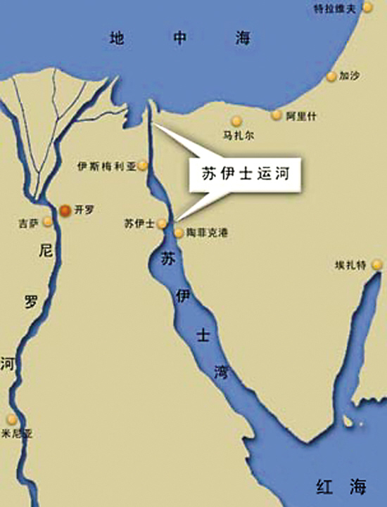 苏伊士运河 苏伊士运河