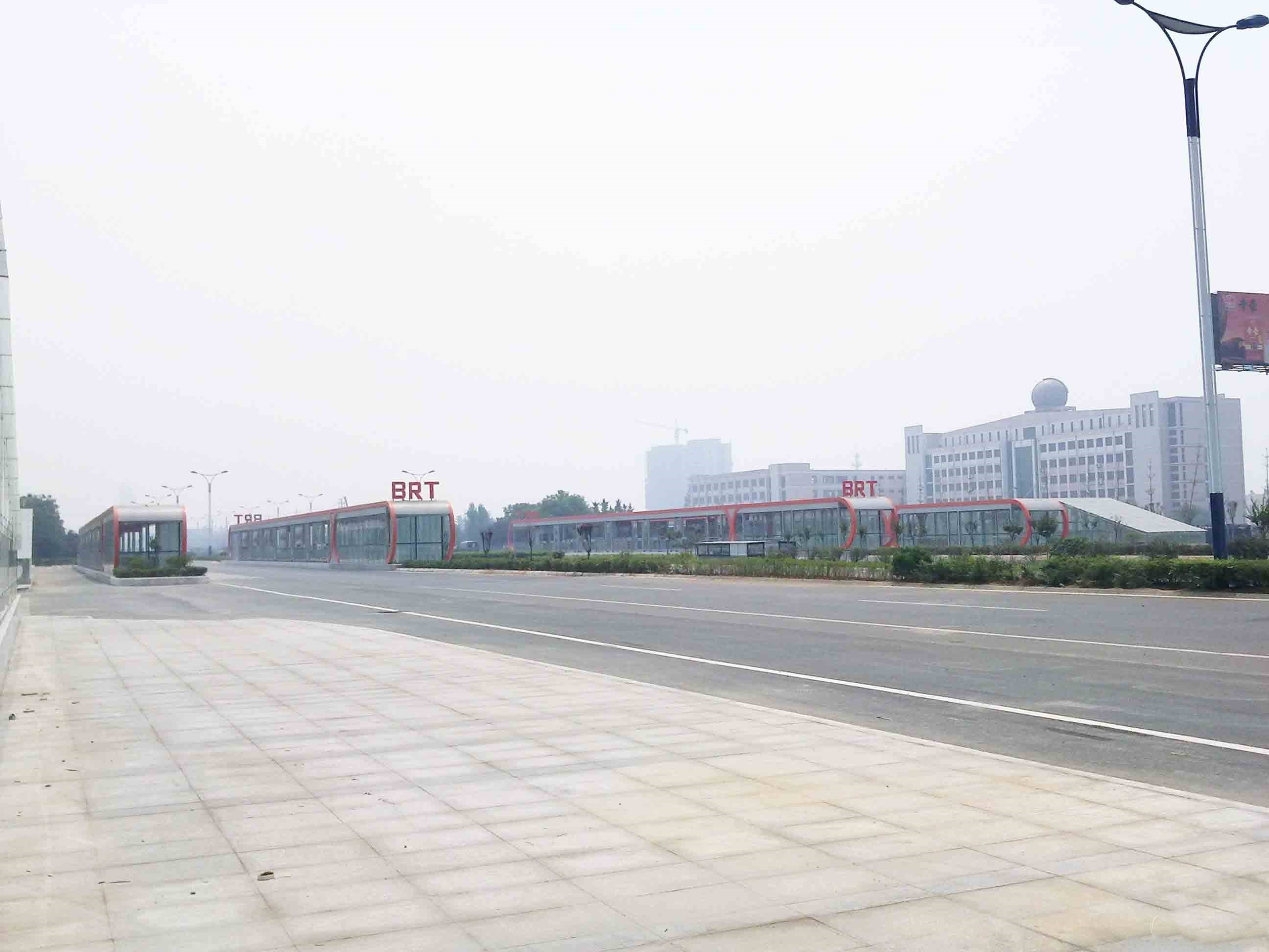 枣庄市市中区BRT联通换乘枢纽站 枣庄市市中区BRT联通换乘枢纽站