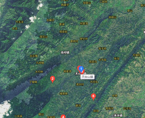 天台山镇(四川邛崃市天台山镇) 天台山镇(四川邛崃市天台山镇)