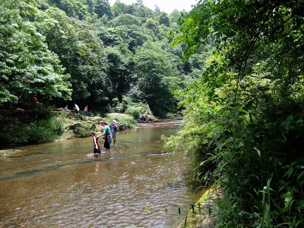 天台山景区是夏季休闲消暑的好去处 天台山景区是夏季休闲消暑的好去处