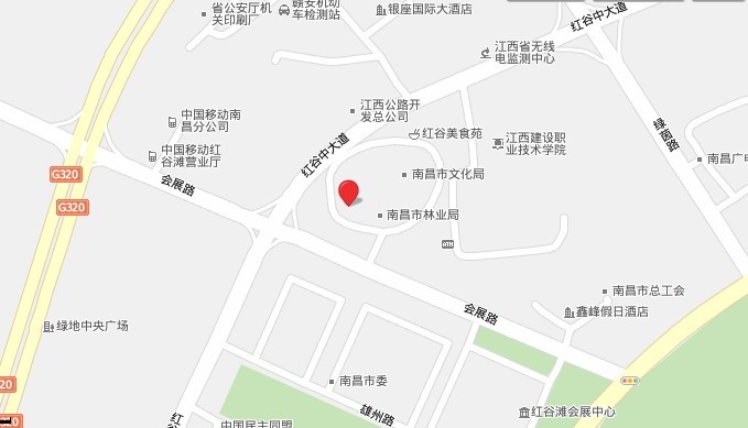 南昌轨道交通有限公司地理位置图 南昌轨道交通有限公司地理位置图