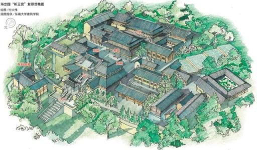 海龙屯历史原貌示意图 海龙屯历史原貌示意图