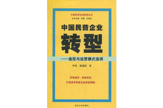 中国民营企业转型丛书（全两册）