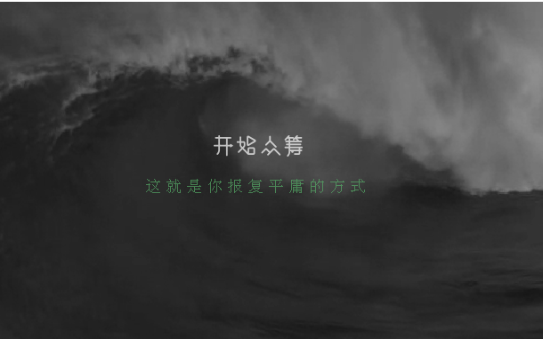 开始众筹 开始众筹