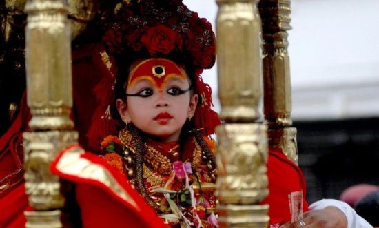 尼泊尔“活女神” 尼泊尔“活女神”