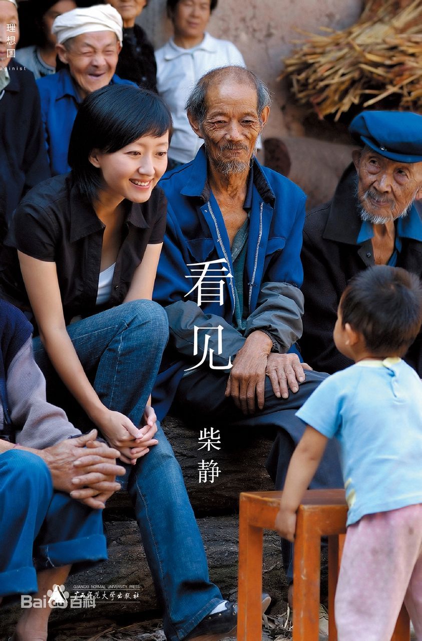 柴静着作《看见》 柴静着作《看见》