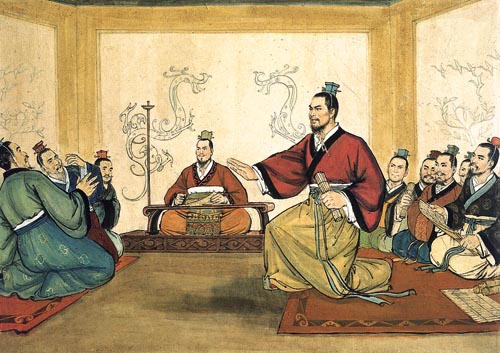 商鞅舌战群臣 商鞅舌战群臣