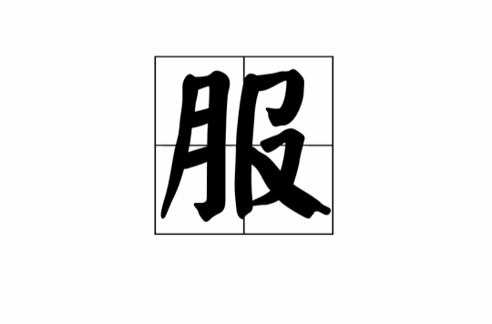 服(汉字) 服(汉字)