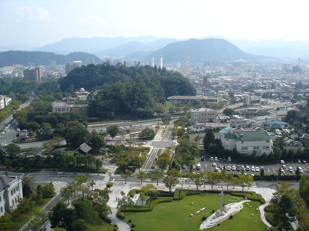 山口县首府远景图1 山口县首府远景图1