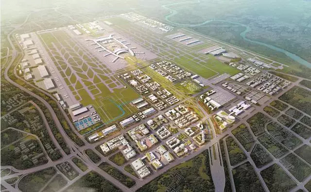 广州白云国际机场全貌 广州白云国际机场全貌