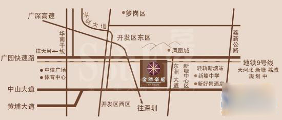 金泽豪庭——交通图 金泽豪庭——交通图