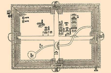 文登县城图 文登县城图