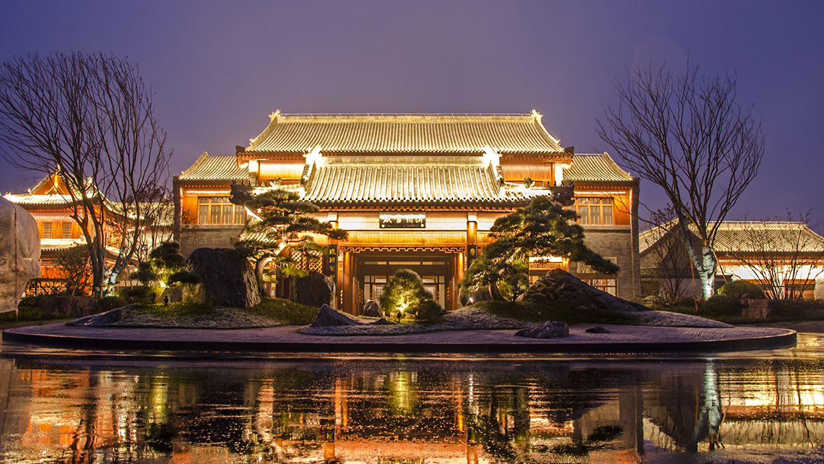 沂州古城旅游区夜景 沂州古城旅游区夜景