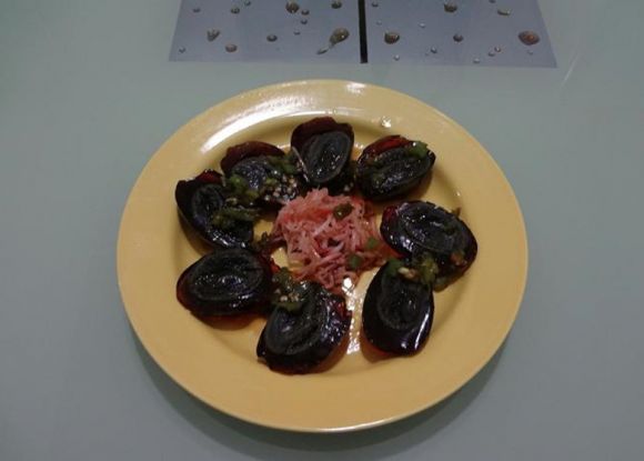 皮蛋酸姜冰 皮蛋酸姜冰