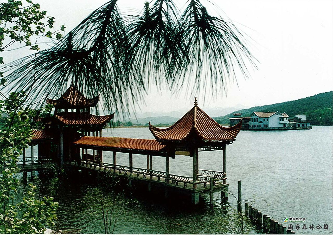 夹山寺 玉带湖 夹山寺 玉带湖