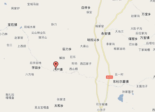 突泉县六户镇地理位置 突泉县六户镇地理位置