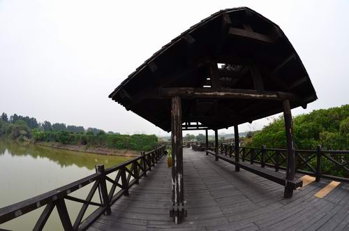 特殊相机拍摄全景的海上田园风光照片 特殊相机拍摄全景的海上田园风光照片