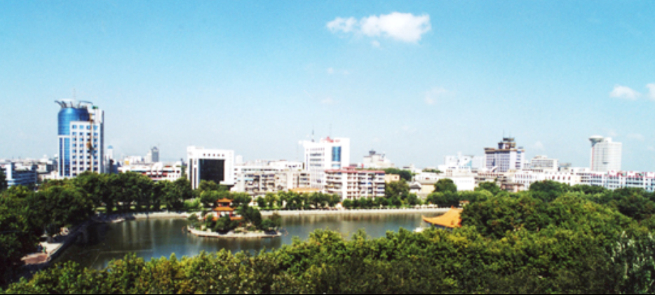 蚌山区远眺图 蚌山区远眺图