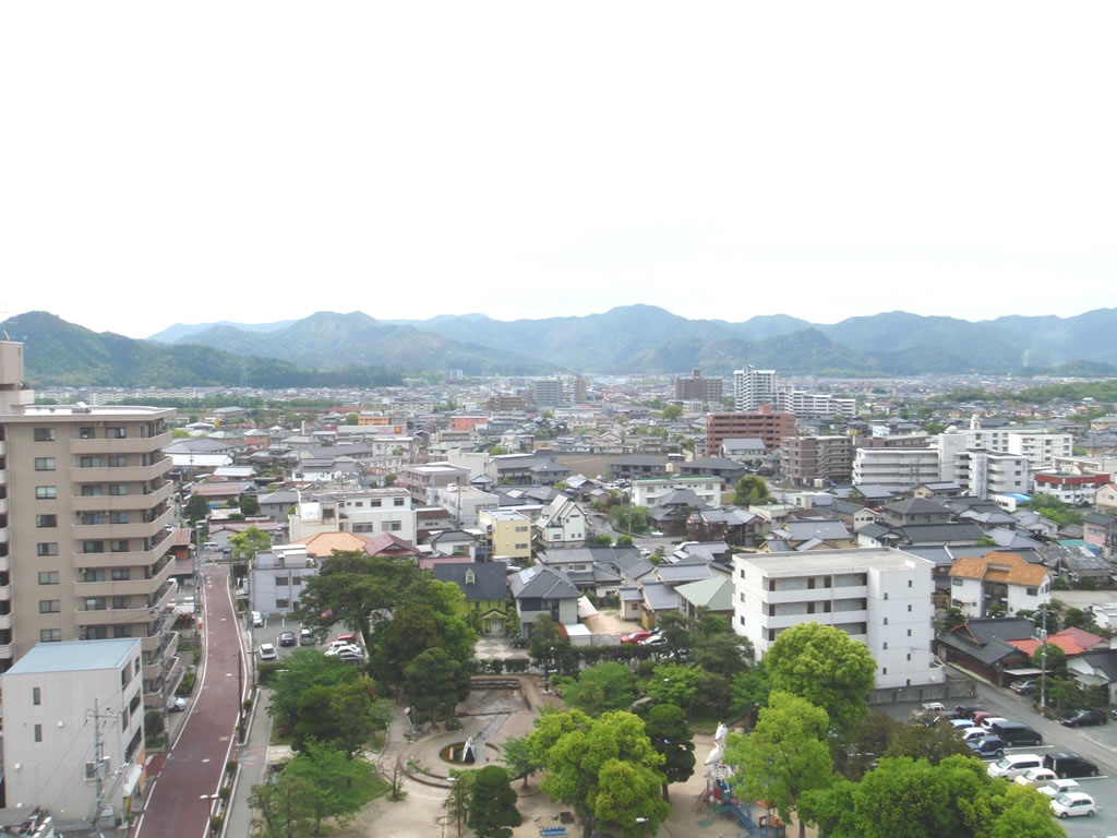山口县首府远景图3 山口县首府远景图3