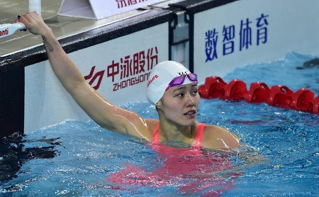 刘湘在比赛中 刘湘在比赛中