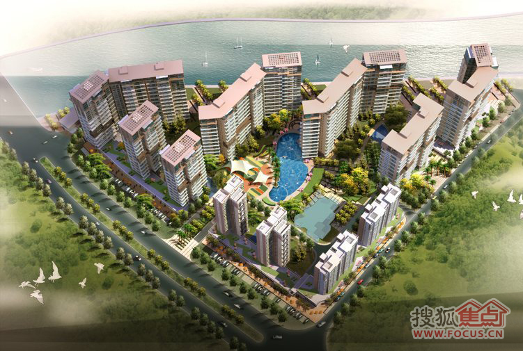 项目鸟瞰图 项目鸟瞰图