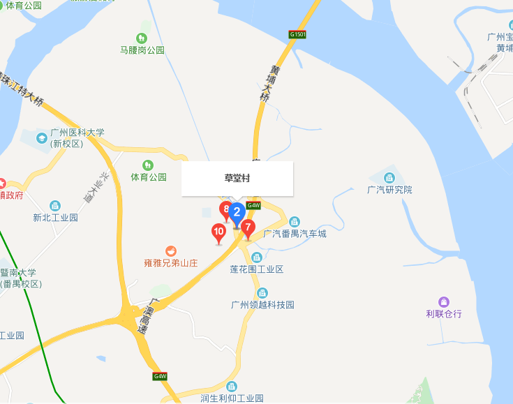 草堂村(广东省广州市番禺区南村镇下辖村) 草堂村(广东省广州市番禺区南村镇下辖村)