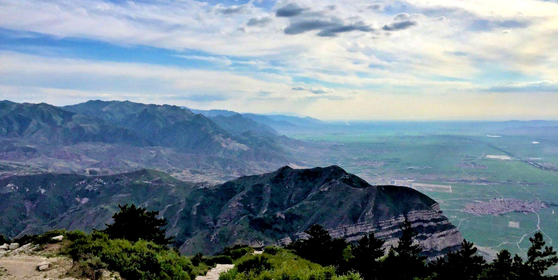 恆山主峰地带及浑源盆地 恆山主峰地带及浑源盆地