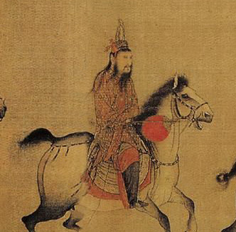 东丹王自画像 东丹王自画像