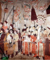 王家峰北齐徐显秀墓壁画 王家峰北齐徐显秀墓壁画