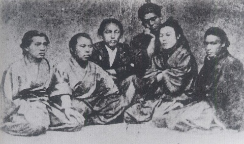坂本龙马和海援队士 坂本龙马和海援队士