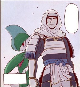 漫画中的谦信 漫画中的谦信