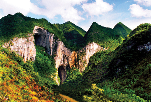 格凸河景区 格凸河景区