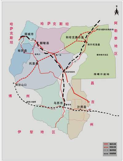 塔城(新疆塔城地区下辖县级市) 塔城(新疆塔城地区下辖县级市)