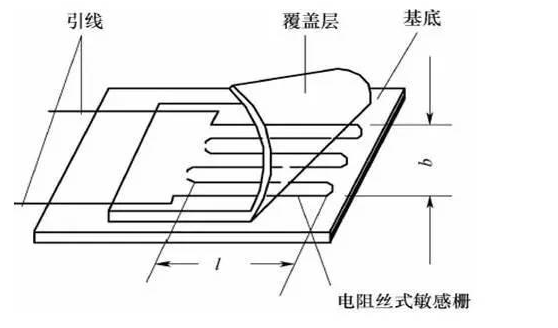 应变片的基本构造 应变片的基本构造