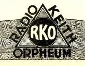 第一个RKO(Radio-Keith-Orpheum)标誌 第一个RKO(Radio-Keith-Orpheum)标誌